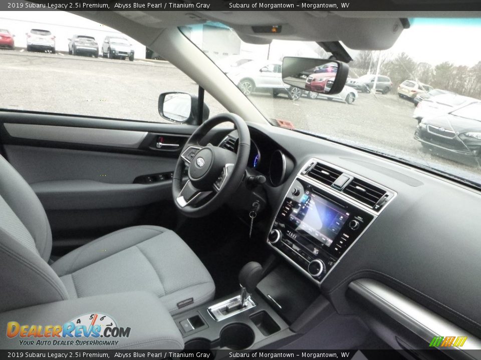 2019 Subaru Legacy 2.5i Premium Abyss Blue Pearl / Titanium Gray Photo #11