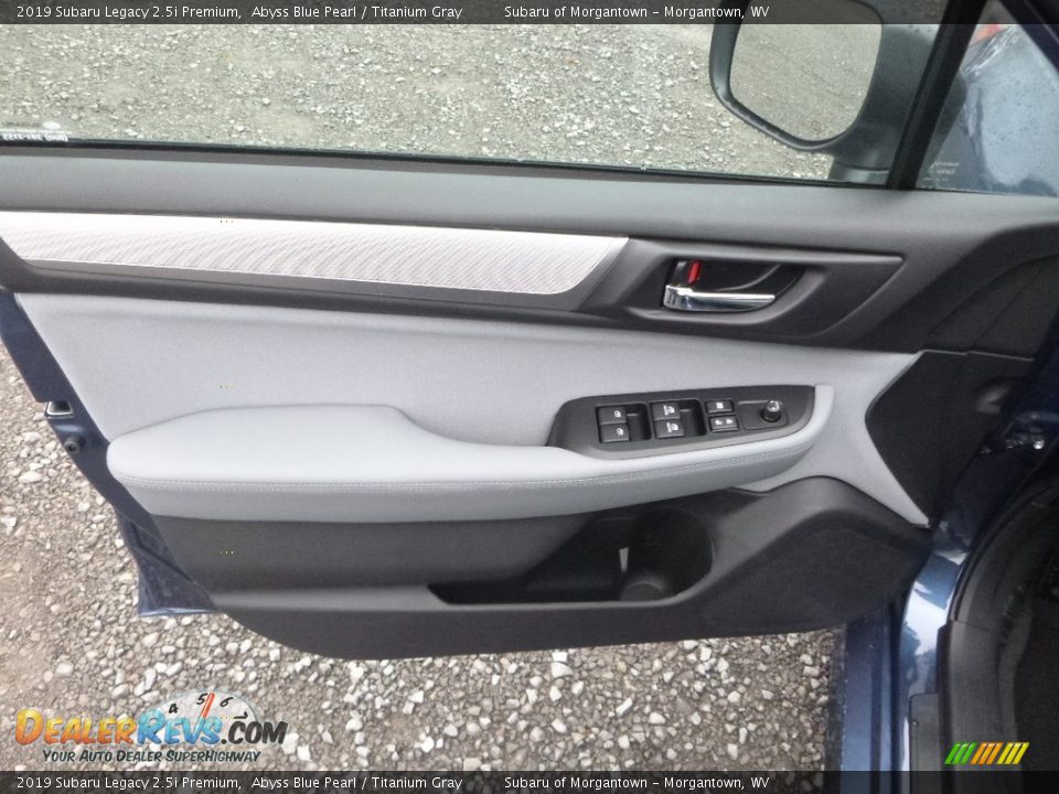 2019 Subaru Legacy 2.5i Premium Abyss Blue Pearl / Titanium Gray Photo #13