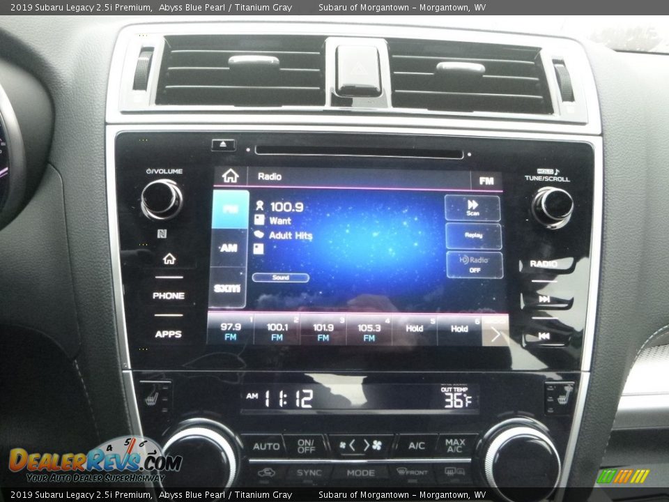 2019 Subaru Legacy 2.5i Premium Abyss Blue Pearl / Titanium Gray Photo #16