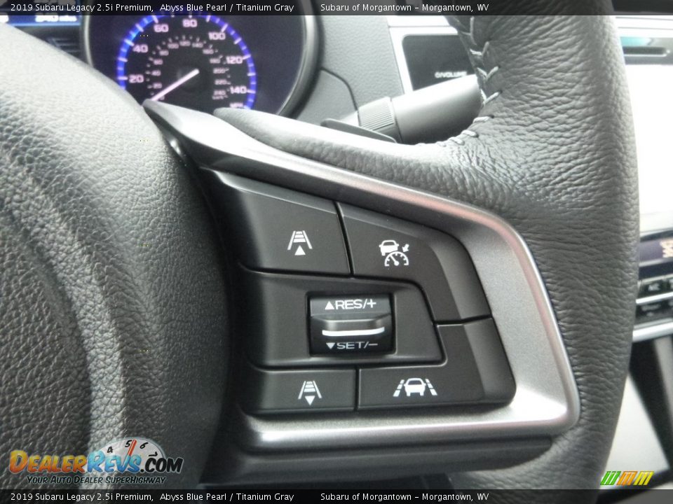 2019 Subaru Legacy 2.5i Premium Abyss Blue Pearl / Titanium Gray Photo #18