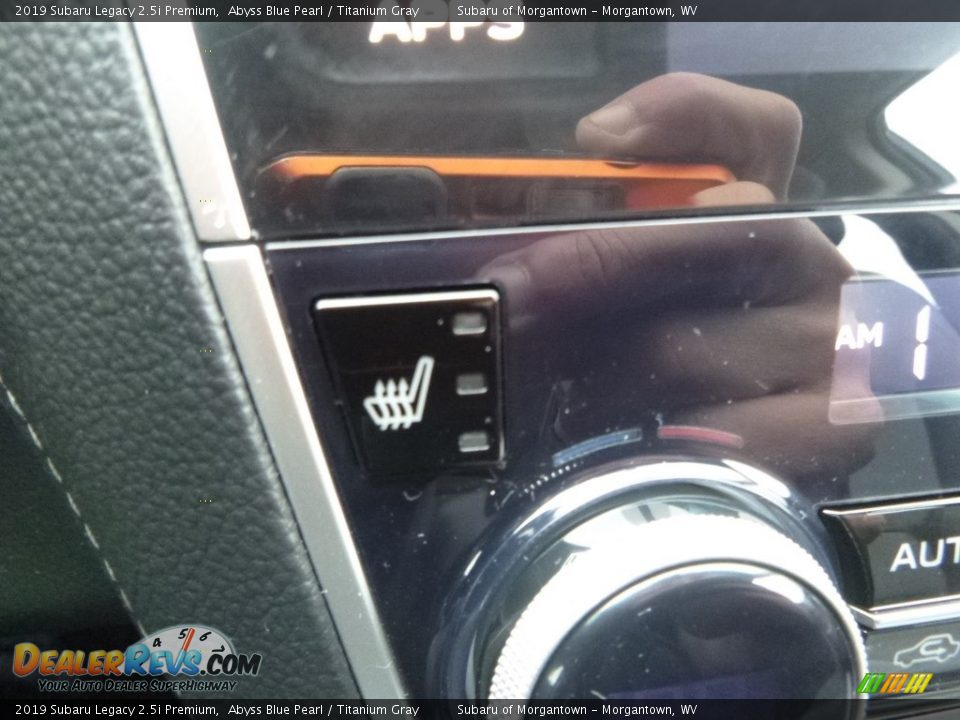 2019 Subaru Legacy 2.5i Premium Abyss Blue Pearl / Titanium Gray Photo #20