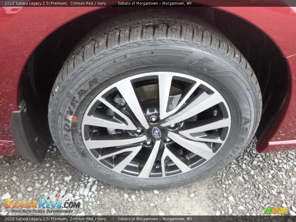 2019 Subaru Legacy 2.5i Premium Crimson Red / Ivory Photo #2