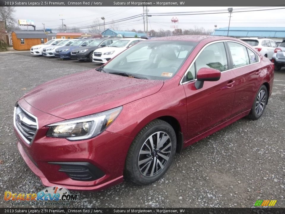 2019 Subaru Legacy 2.5i Premium Crimson Red / Ivory Photo #8