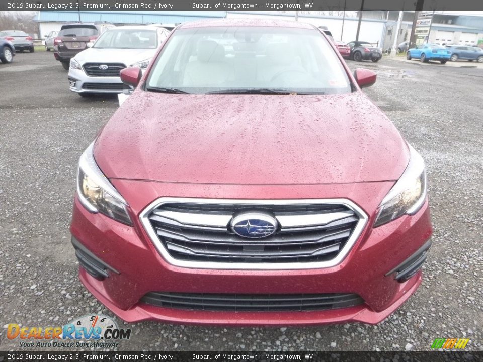 2019 Subaru Legacy 2.5i Premium Crimson Red / Ivory Photo #9