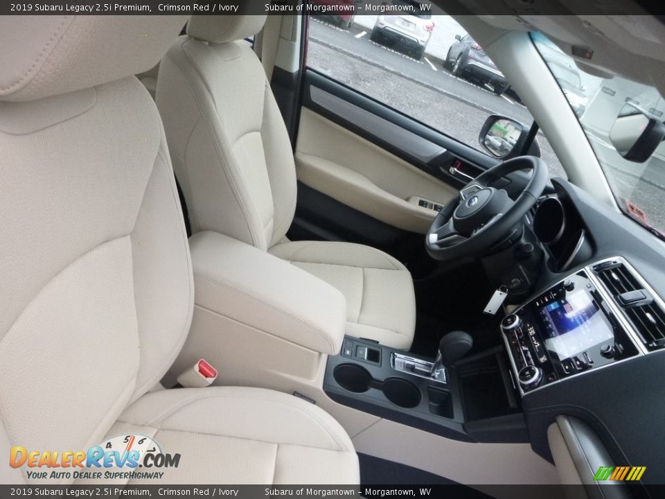 2019 Subaru Legacy 2.5i Premium Crimson Red / Ivory Photo #10