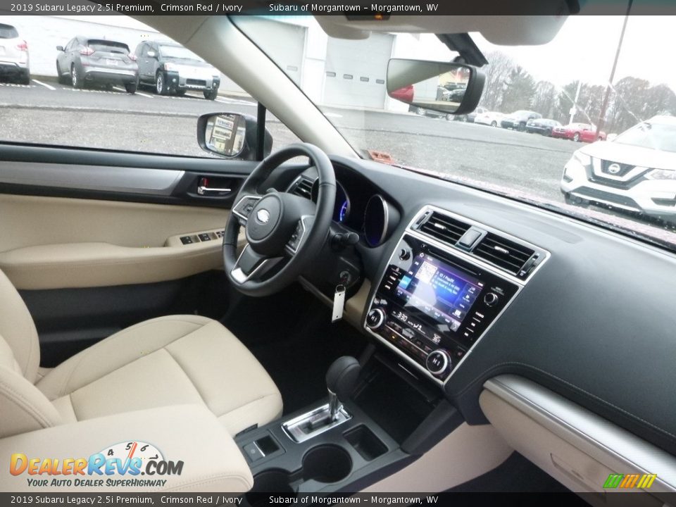 2019 Subaru Legacy 2.5i Premium Crimson Red / Ivory Photo #11
