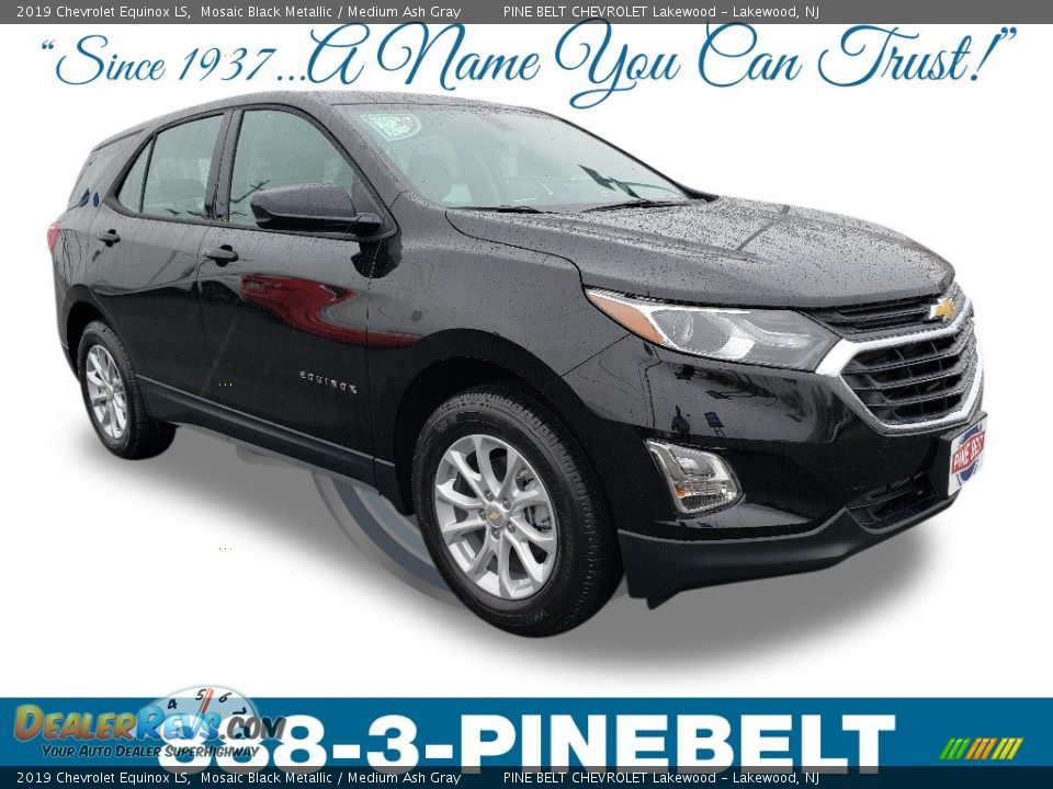 2019 Chevrolet Equinox LS Mosaic Black Metallic / Medium Ash Gray Photo #1