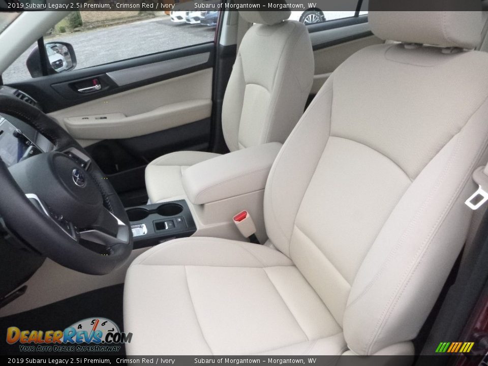 2019 Subaru Legacy 2.5i Premium Crimson Red / Ivory Photo #14