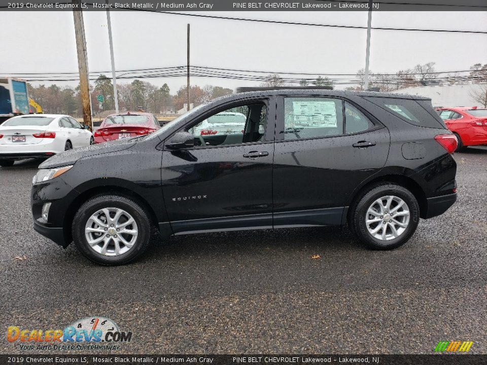 2019 Chevrolet Equinox LS Mosaic Black Metallic / Medium Ash Gray Photo #3