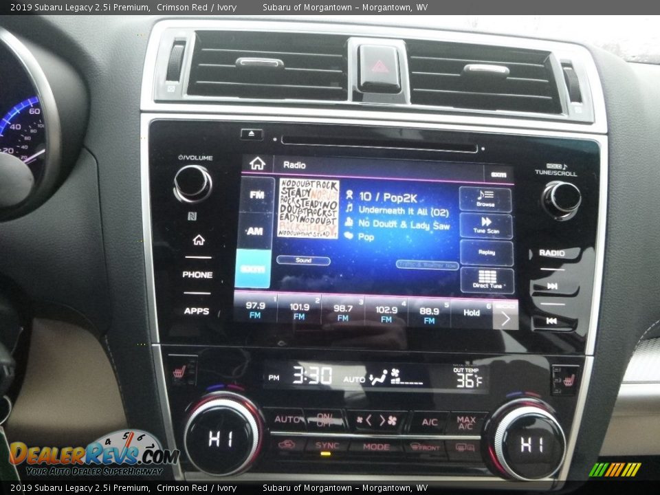 2019 Subaru Legacy 2.5i Premium Crimson Red / Ivory Photo #16