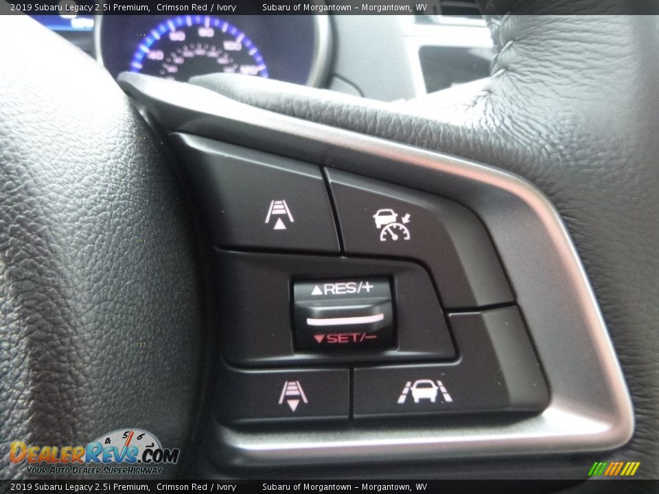 2019 Subaru Legacy 2.5i Premium Crimson Red / Ivory Photo #19