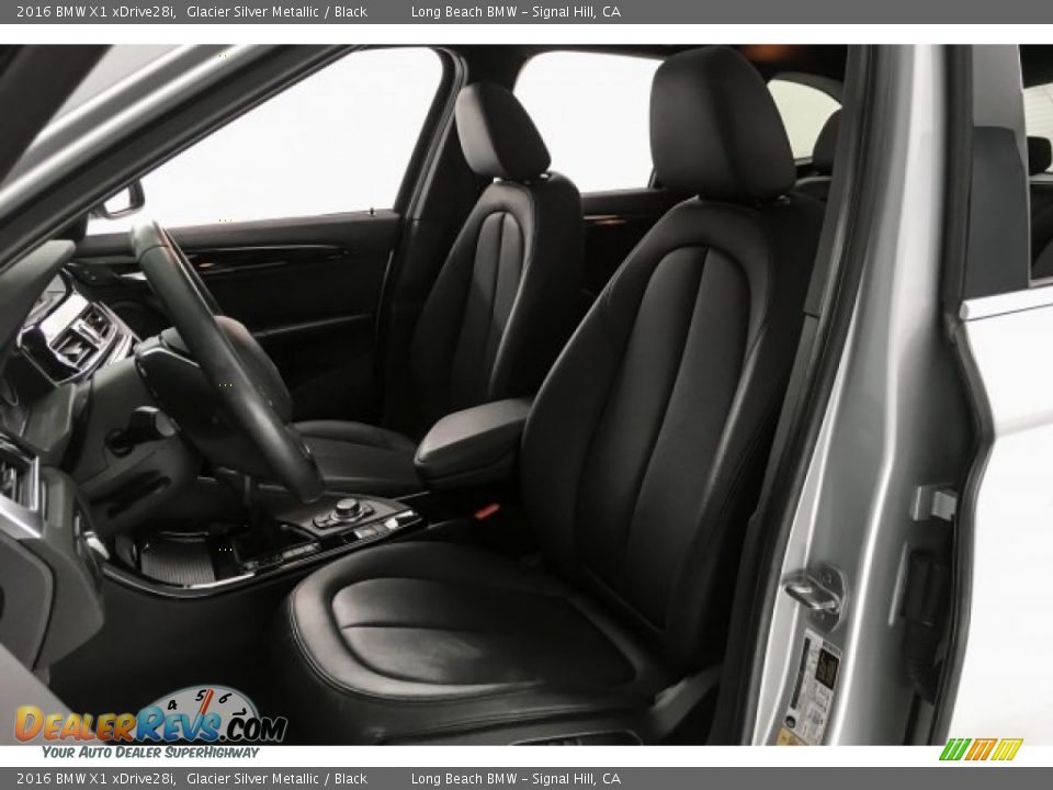 2016 BMW X1 xDrive28i Glacier Silver Metallic / Black Photo #25