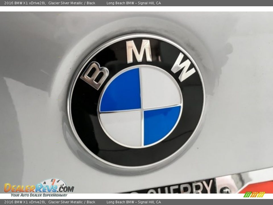 2016 BMW X1 xDrive28i Glacier Silver Metallic / Black Photo #28