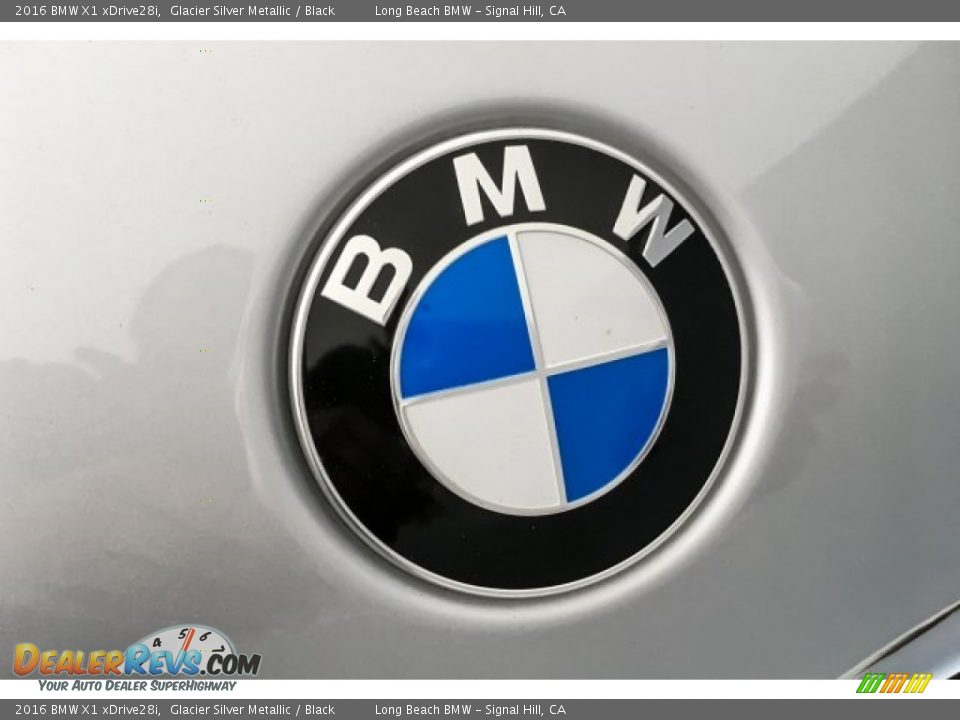 2016 BMW X1 xDrive28i Glacier Silver Metallic / Black Photo #34