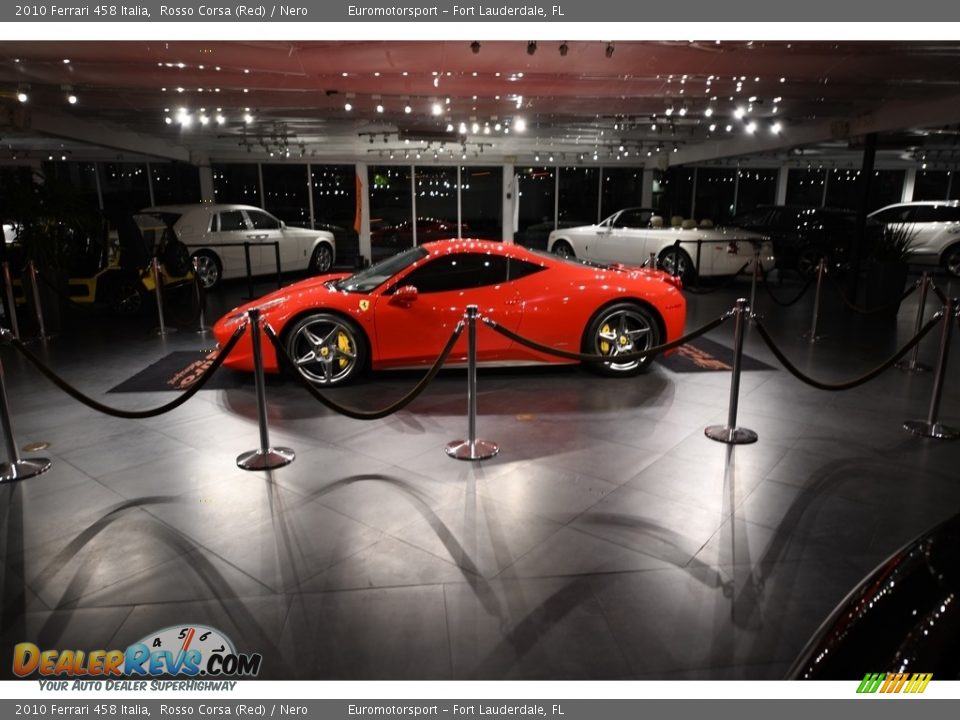 2010 Ferrari 458 Italia Rosso Corsa (Red) / Nero Photo #1