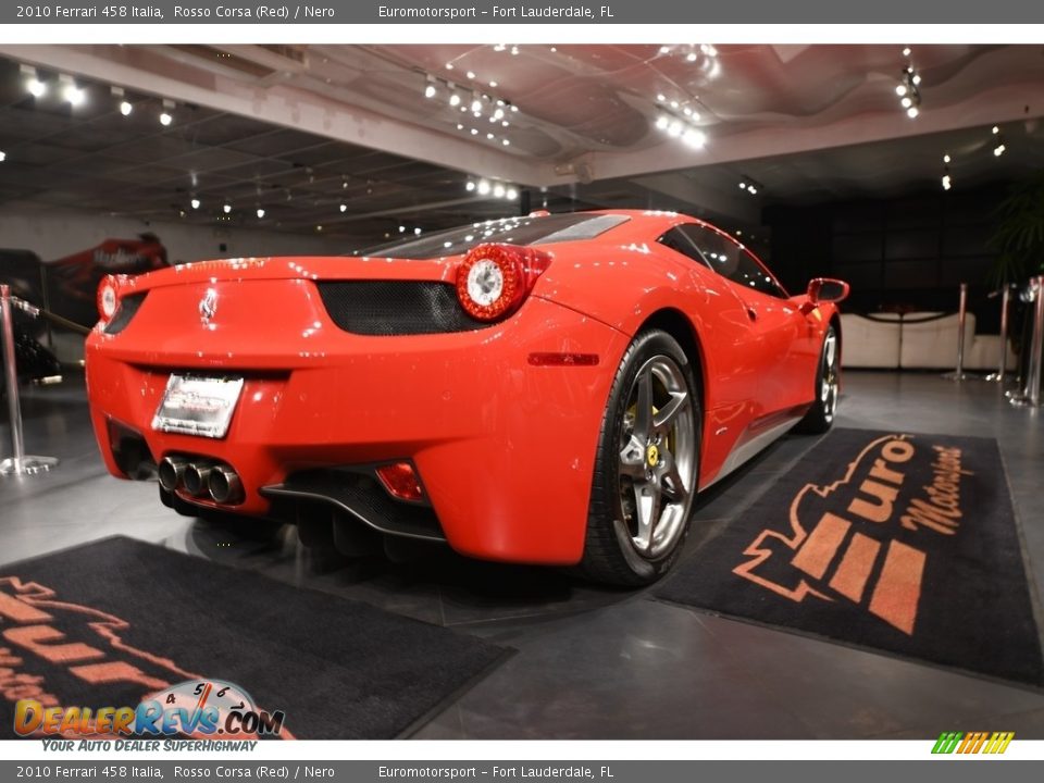 2010 Ferrari 458 Italia Rosso Corsa (Red) / Nero Photo #2