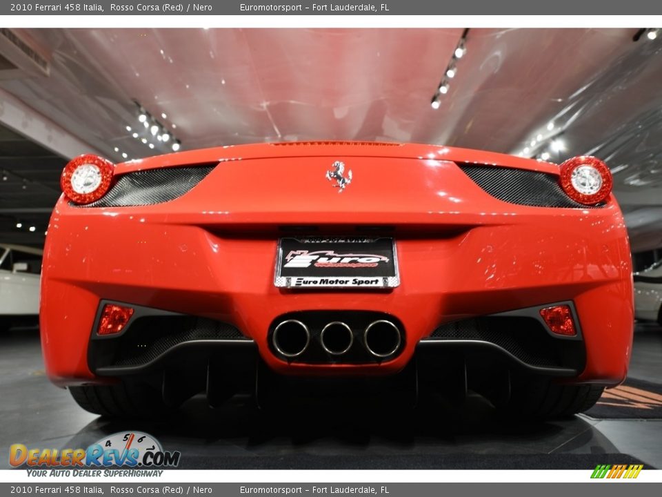 2010 Ferrari 458 Italia Rosso Corsa (Red) / Nero Photo #4