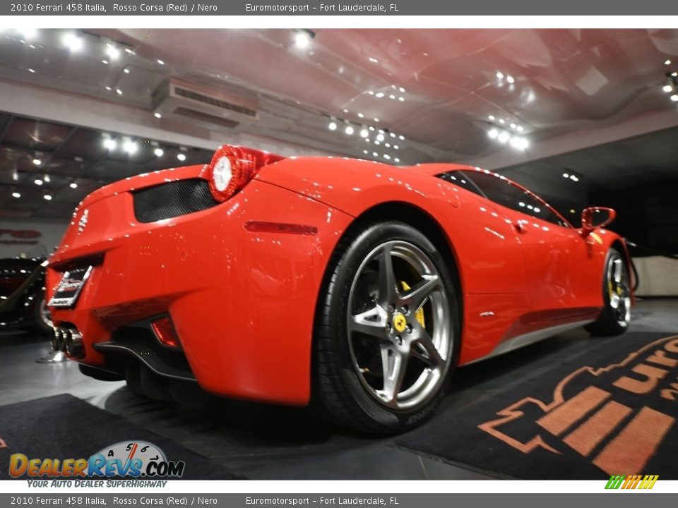 2010 Ferrari 458 Italia Rosso Corsa (Red) / Nero Photo #8