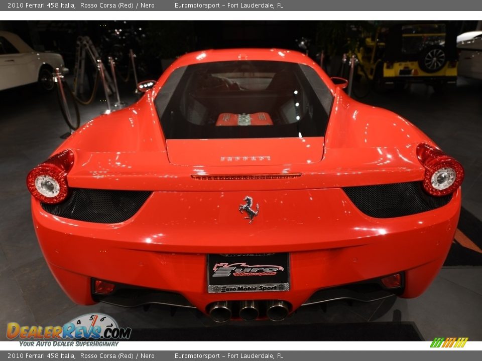 2010 Ferrari 458 Italia Rosso Corsa (Red) / Nero Photo #12