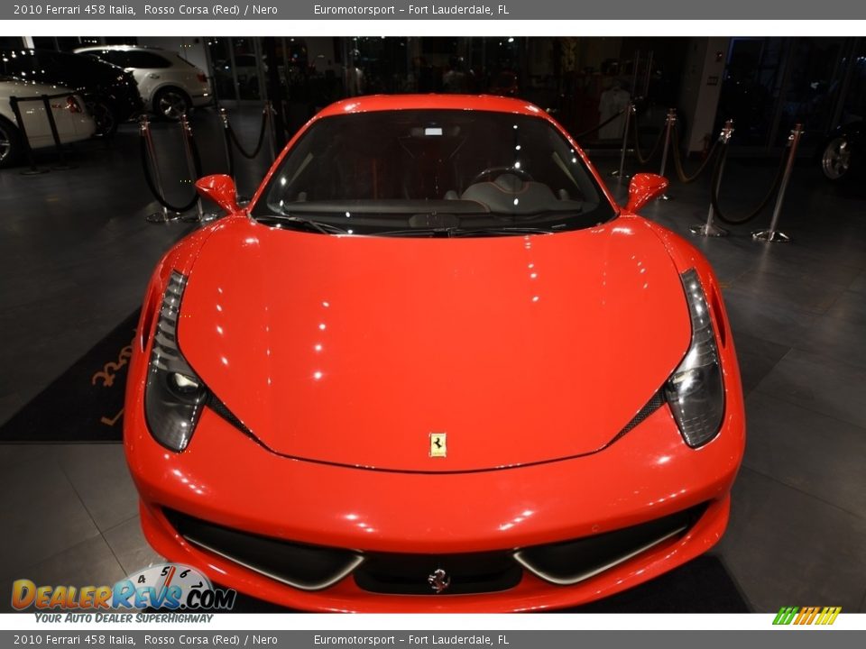 2010 Ferrari 458 Italia Rosso Corsa (Red) / Nero Photo #13