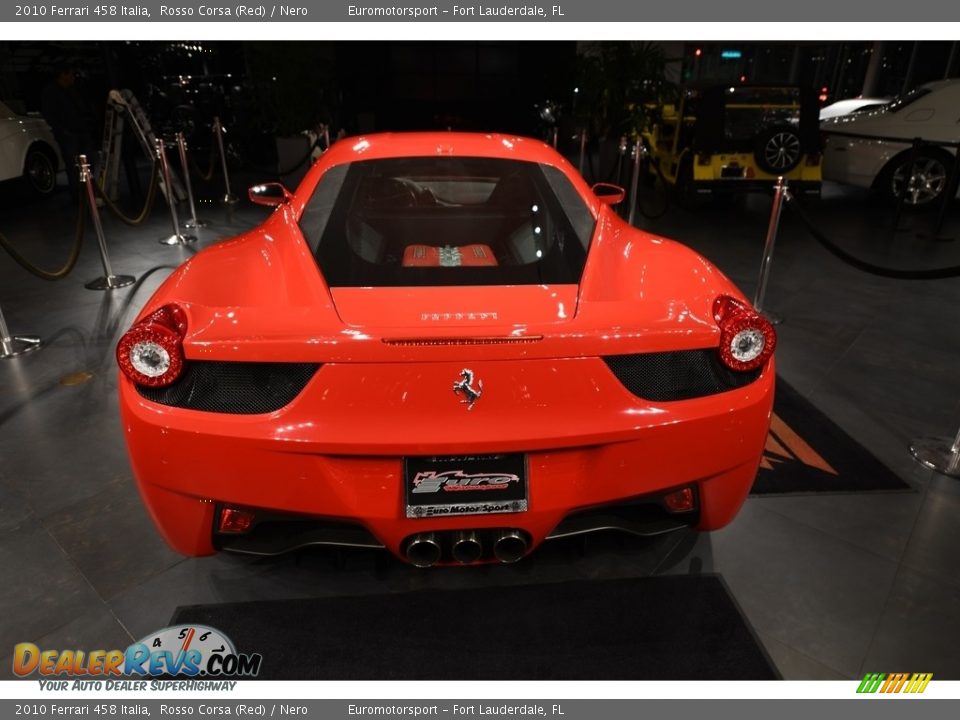 2010 Ferrari 458 Italia Rosso Corsa (Red) / Nero Photo #18