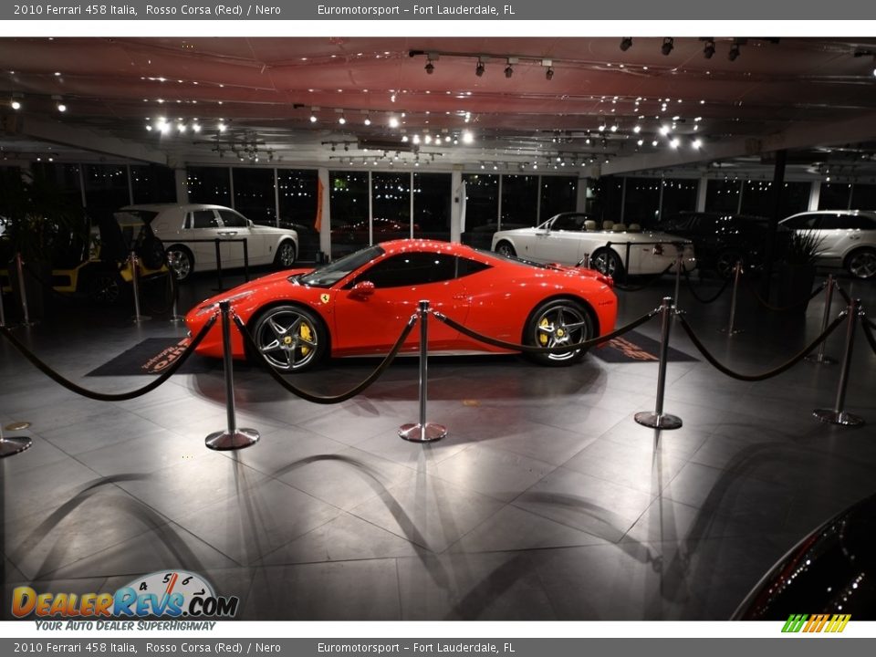2010 Ferrari 458 Italia Rosso Corsa (Red) / Nero Photo #22