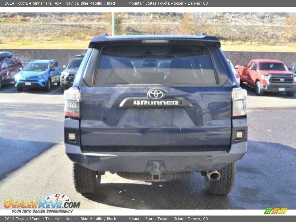 2014 Toyota 4Runner Trail 4x4 Nautical Blue Metallic / Black Photo #5
