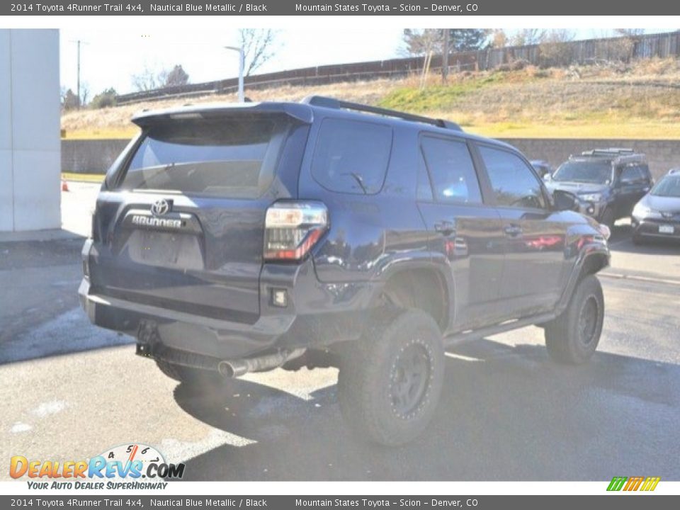 2014 Toyota 4Runner Trail 4x4 Nautical Blue Metallic / Black Photo #6