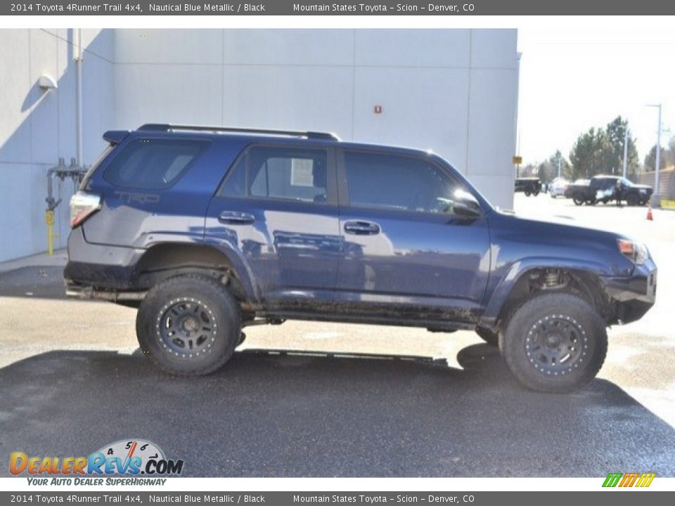 2014 Toyota 4Runner Trail 4x4 Nautical Blue Metallic / Black Photo #7