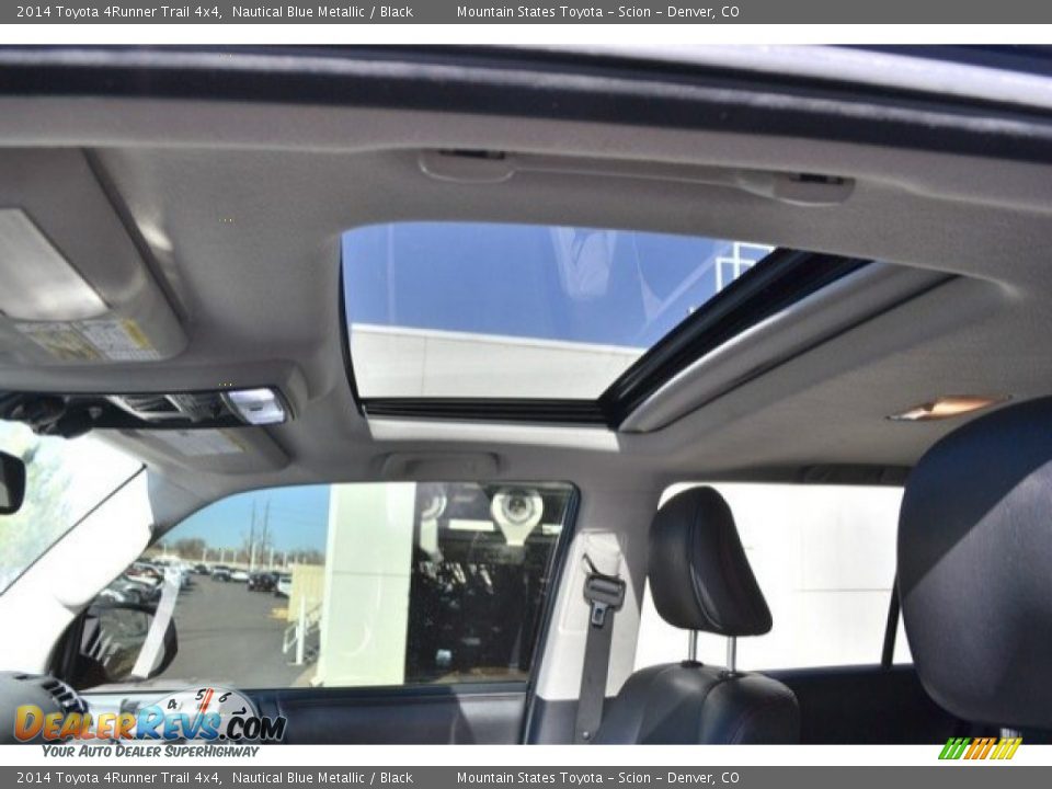 2014 Toyota 4Runner Trail 4x4 Nautical Blue Metallic / Black Photo #10