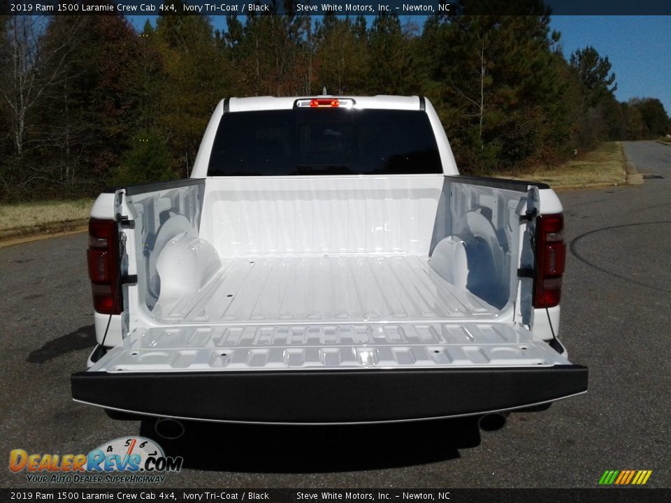 2019 Ram 1500 Laramie Crew Cab 4x4 Ivory Tri–Coat / Black Photo #13