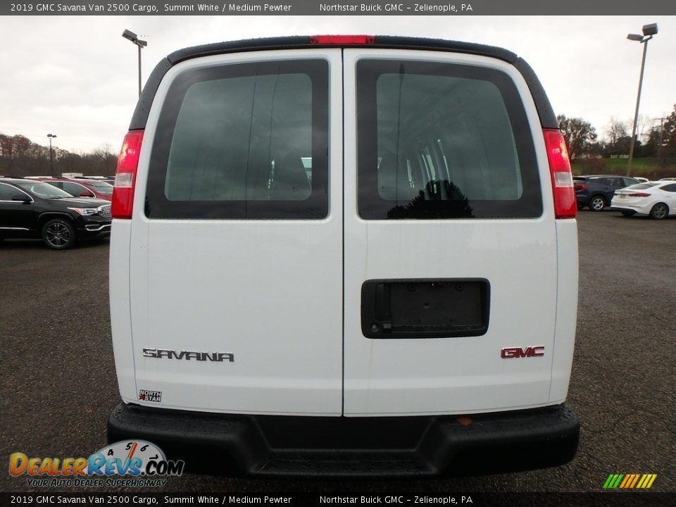2019 GMC Savana Van 2500 Cargo Summit White / Medium Pewter Photo #9