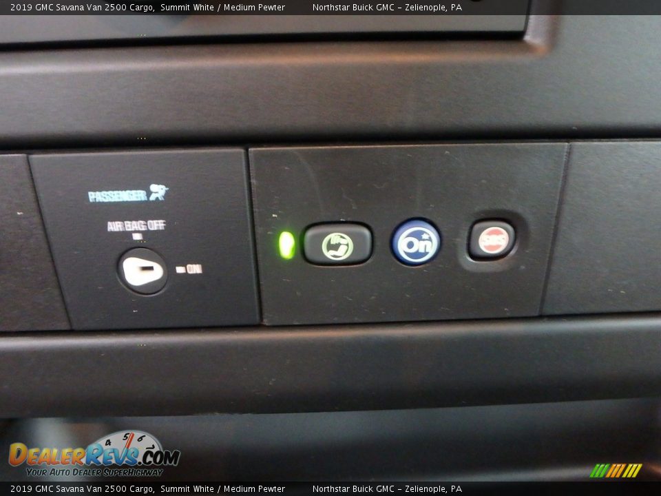 2019 GMC Savana Van 2500 Cargo Summit White / Medium Pewter Photo #18