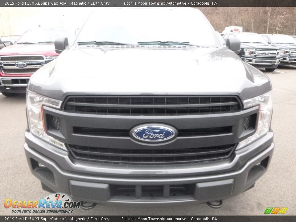 2019 Ford F150 XL SuperCab 4x4 Magnetic / Earth Gray Photo #3