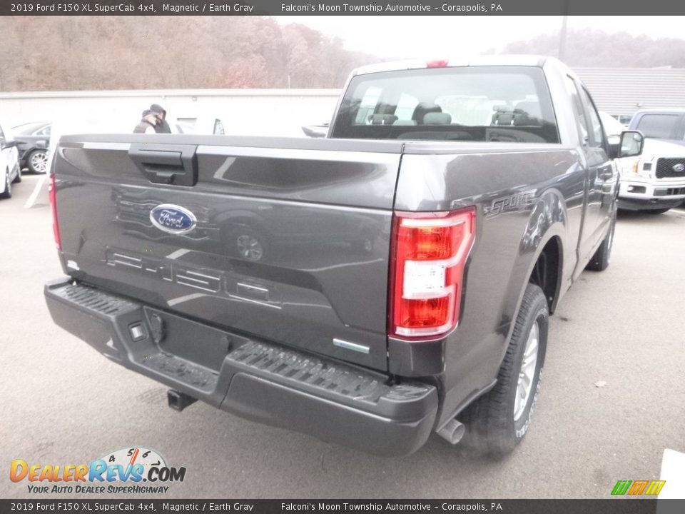 2019 Ford F150 XL SuperCab 4x4 Magnetic / Earth Gray Photo #6