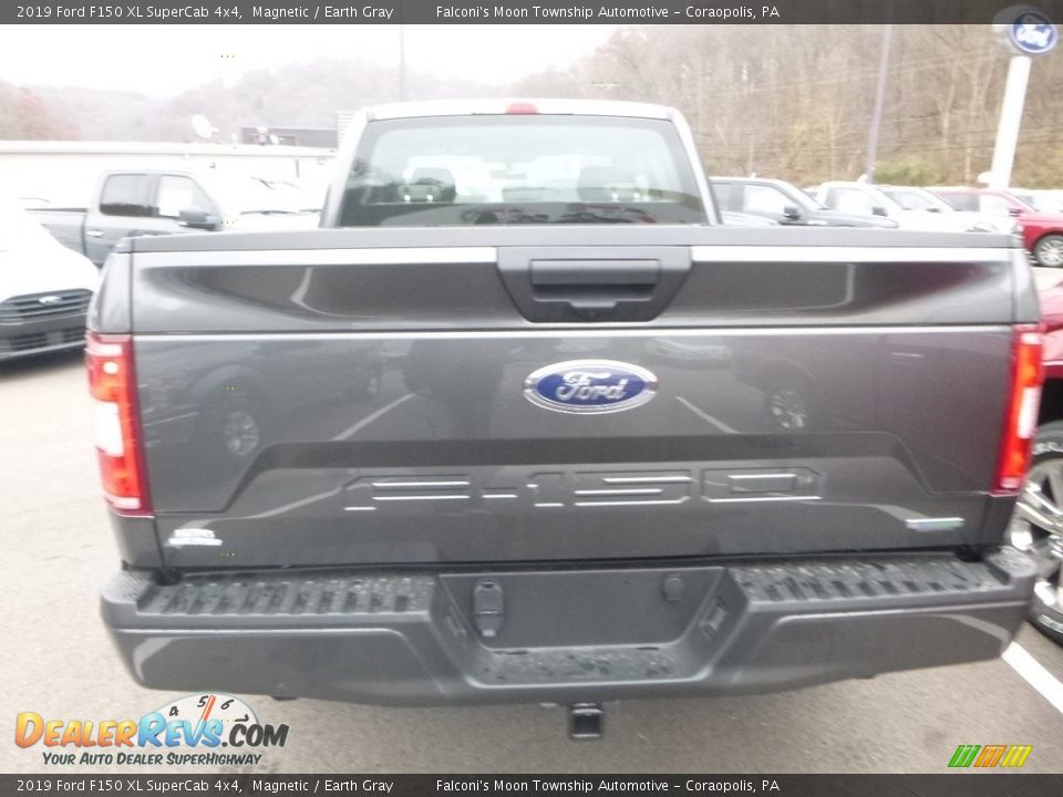2019 Ford F150 XL SuperCab 4x4 Magnetic / Earth Gray Photo #7