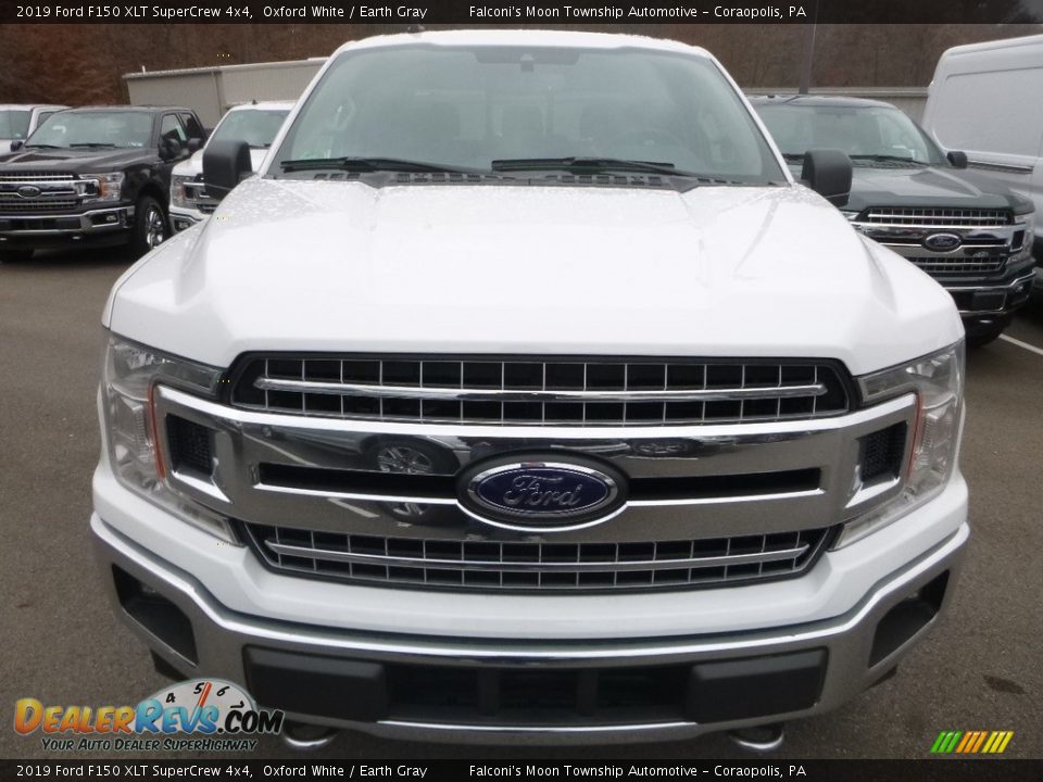 2019 Ford F150 XLT SuperCrew 4x4 Oxford White / Earth Gray Photo #4