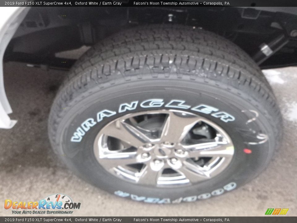 2019 Ford F150 XLT SuperCrew 4x4 Oxford White / Earth Gray Photo #7