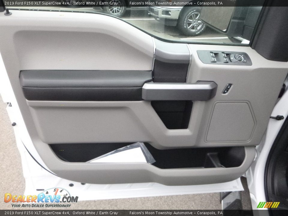 2019 Ford F150 XLT SuperCrew 4x4 Oxford White / Earth Gray Photo #10