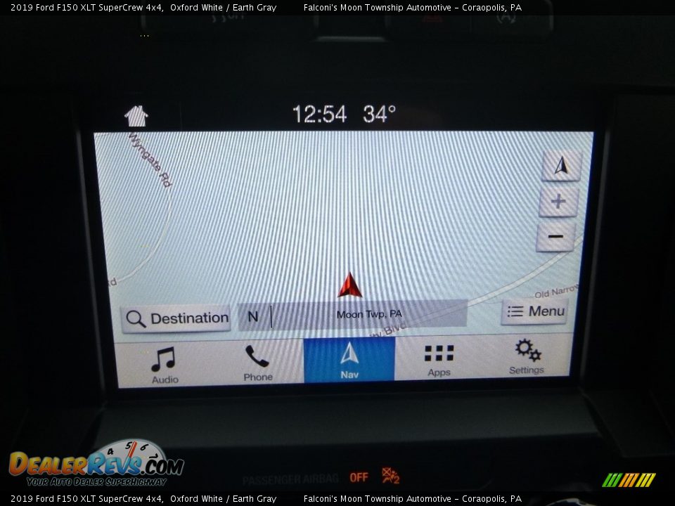 2019 Ford F150 XLT SuperCrew 4x4 Oxford White / Earth Gray Photo #14