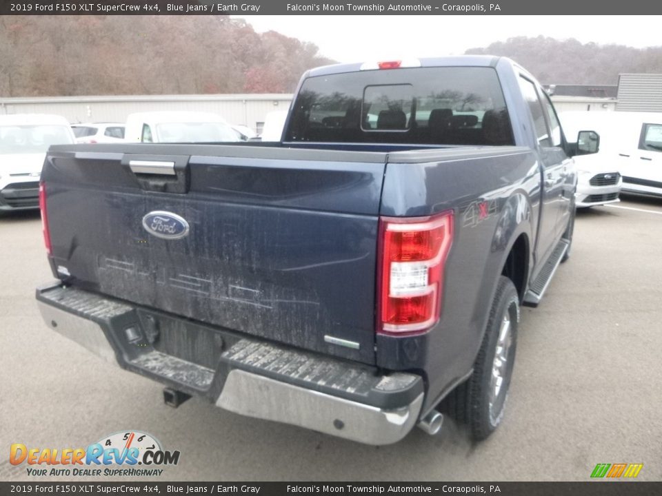 2019 Ford F150 XLT SuperCrew 4x4 Blue Jeans / Earth Gray Photo #2