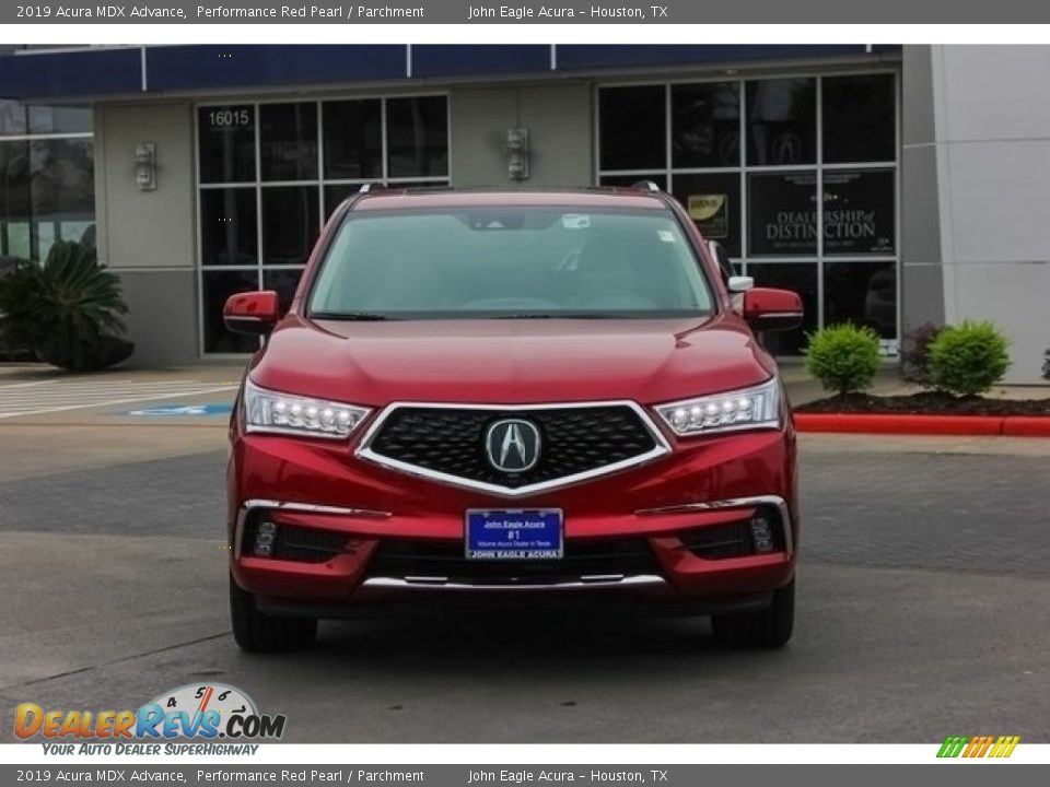2019 Acura MDX Advance Performance Red Pearl / Parchment Photo #2