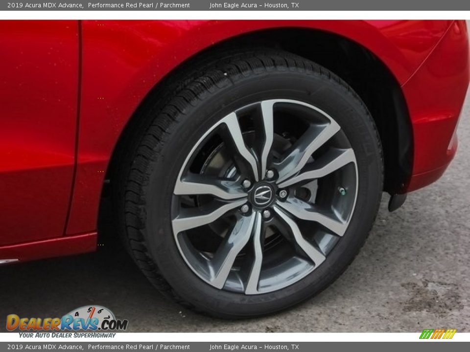 2019 Acura MDX Advance Performance Red Pearl / Parchment Photo #10
