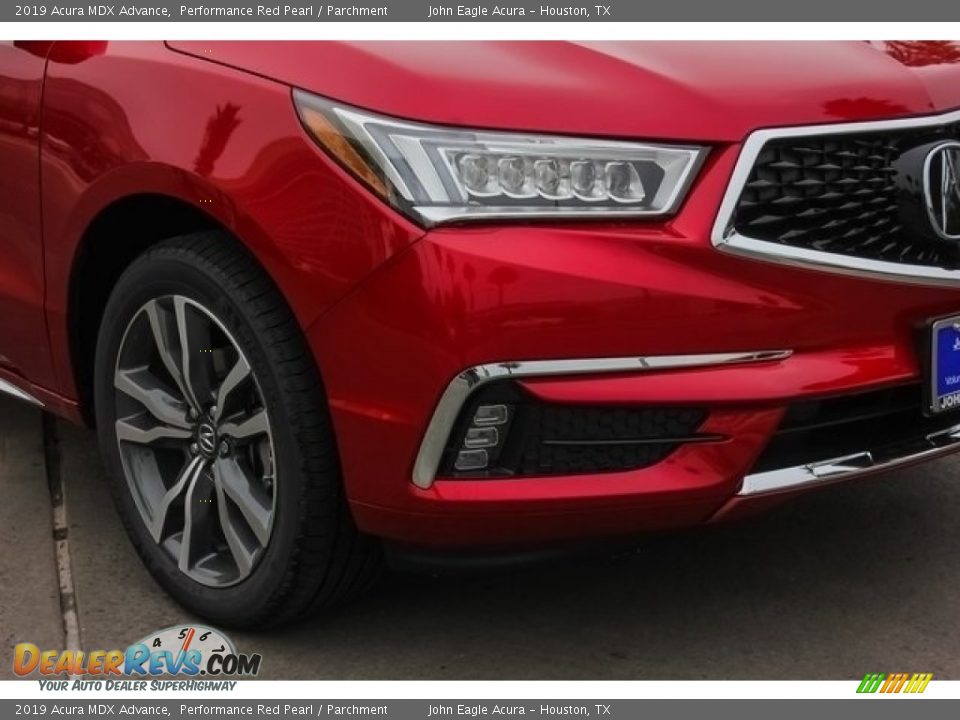 2019 Acura MDX Advance Performance Red Pearl / Parchment Photo #11