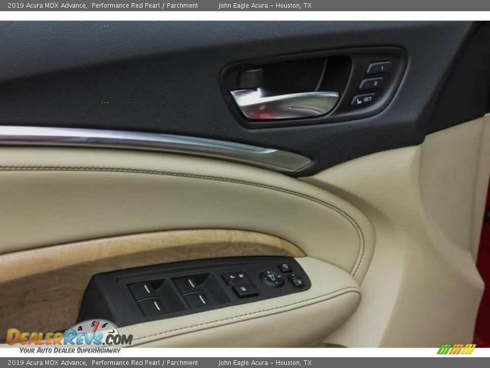 2019 Acura MDX Advance Performance Red Pearl / Parchment Photo #12