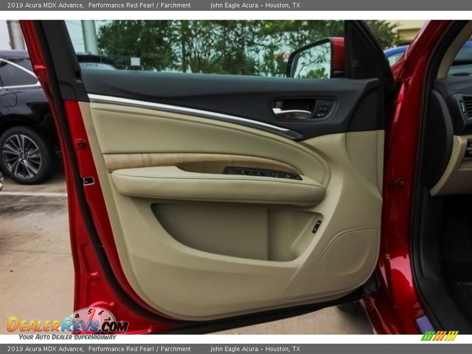 2019 Acura MDX Advance Performance Red Pearl / Parchment Photo #15