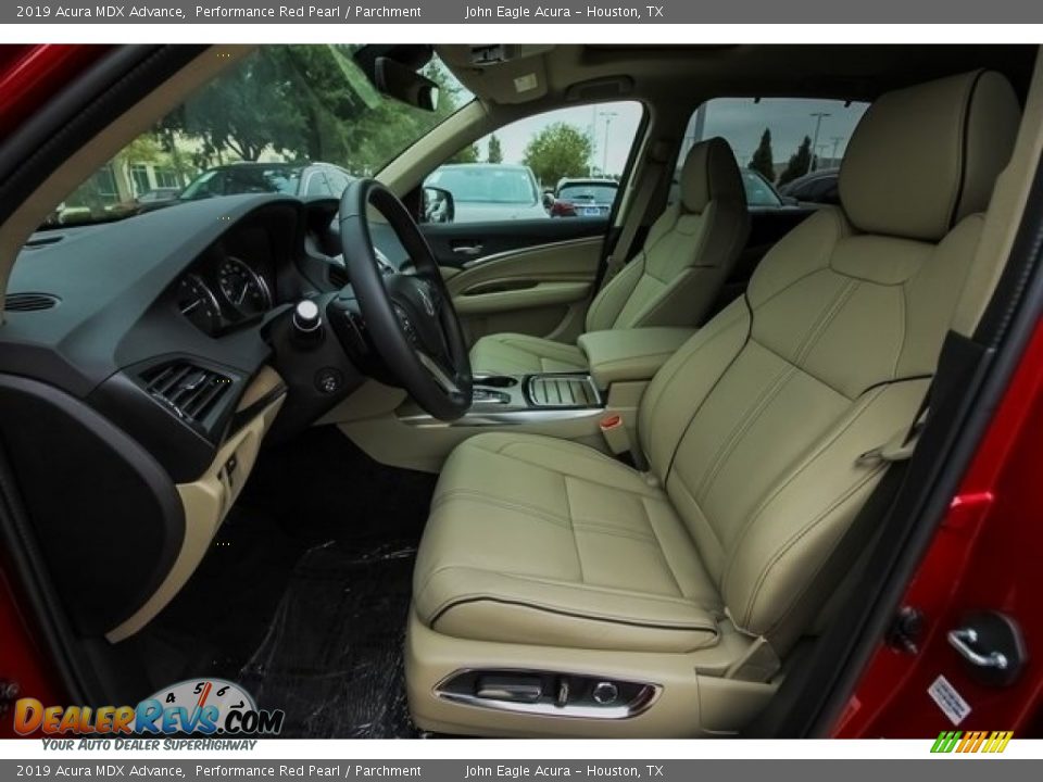 2019 Acura MDX Advance Performance Red Pearl / Parchment Photo #16