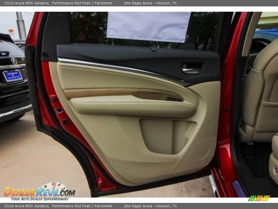 2019 Acura MDX Advance Performance Red Pearl / Parchment Photo #17