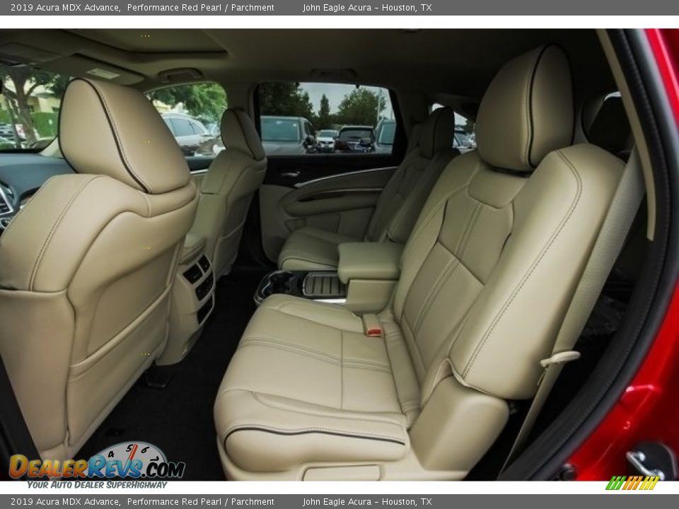 2019 Acura MDX Advance Performance Red Pearl / Parchment Photo #18