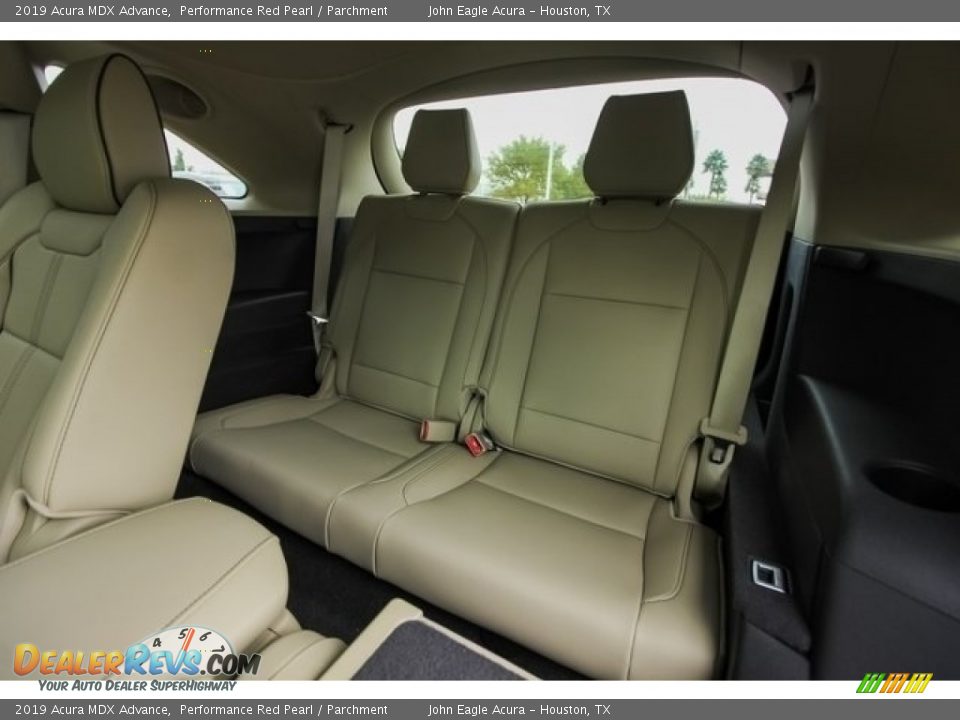 2019 Acura MDX Advance Performance Red Pearl / Parchment Photo #19